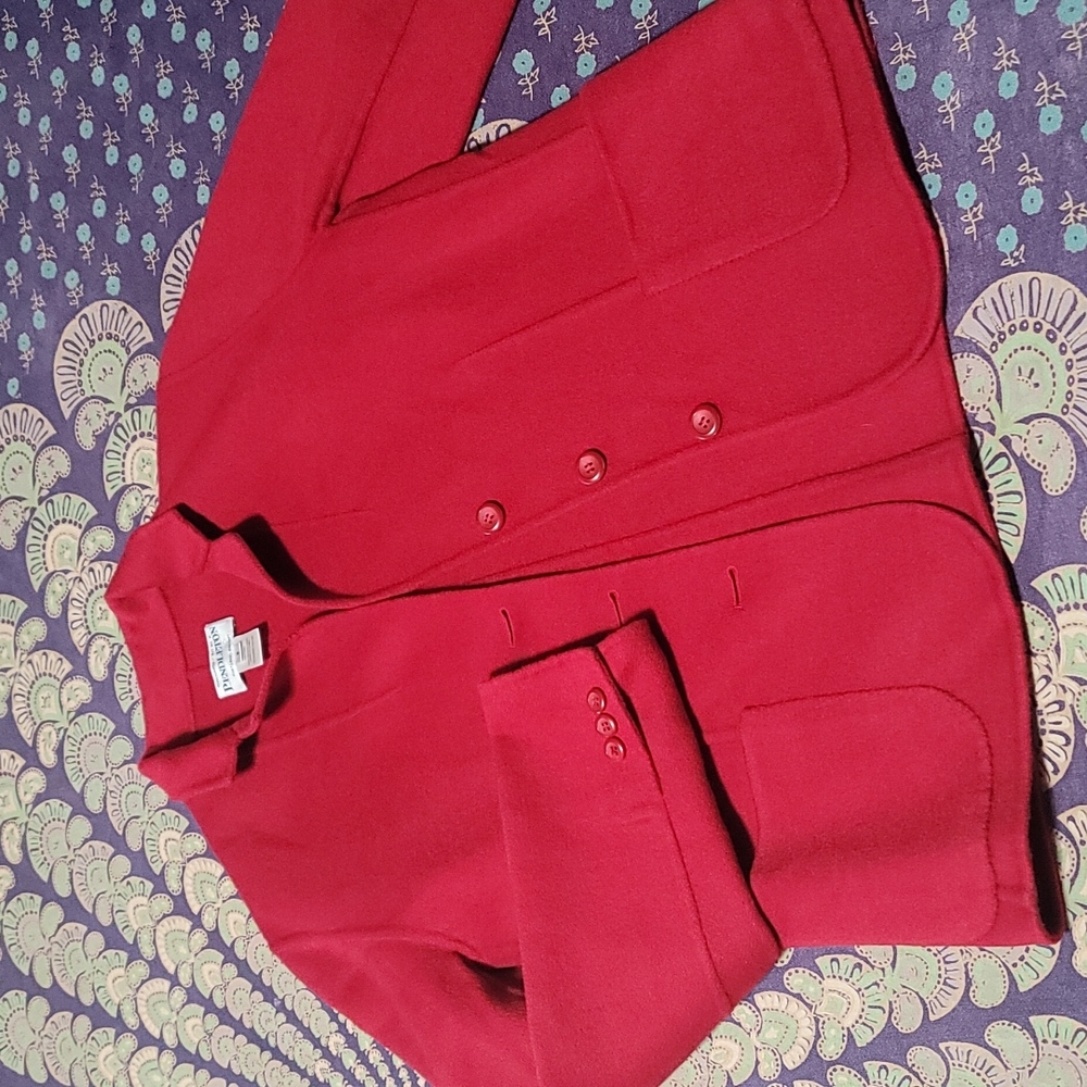 Pendleton Thick Wool Blazer Oversized Just Right - image 1